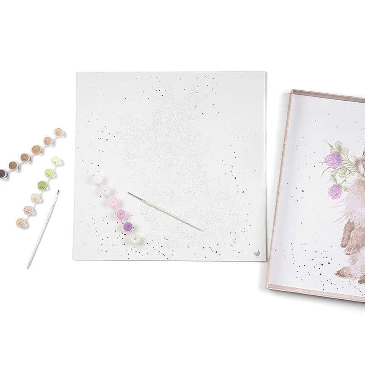 Head Clover Heels Rabbit Paint By Numbers>Wrendale Outlet