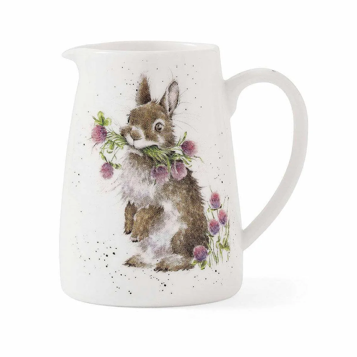 'Head Clover Heels' Rabbit 8Cm Posy Jug>Wrendale Outlet