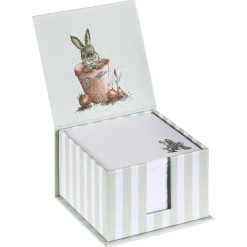Head Clover Heels Rabbit Memo Block>Wrendale Best