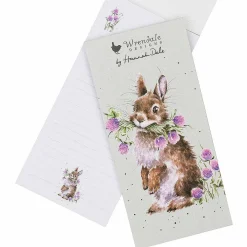 'Head Clover Heels' Rabbit Magnetic Shopping Pad>Wrendale Store