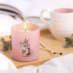 'Head Over Heels' Rabbit Hedgerow Candle><noscript><img width=