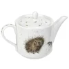 Hedgehog And Mice Tea Pot>Wrendale Cheap