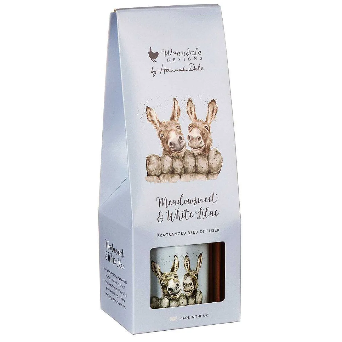 'Hee Haw' Meadow Donkey Reed Diffuser>Wrendale Shop