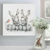 'Hee-Haw' Donkey Large Canvas>Wrendale Flash Sale