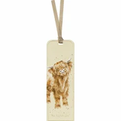 'Heilan Coo' Highland Cow Bookmark>Wrendale Sale