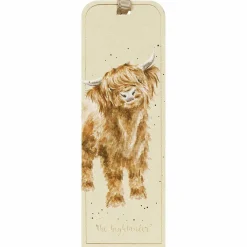 'Heilan Coo' Highland Cow Bookmark>Wrendale Sale