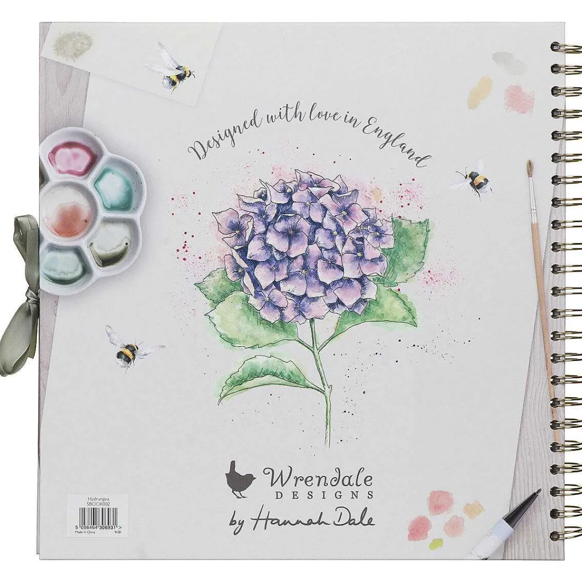 'Hydrangea' Bee Scrapbook Album>Wrendale Best Sale