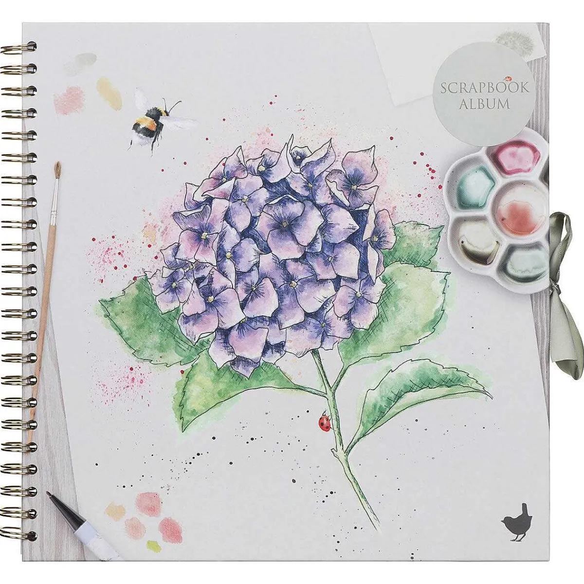 'Hydrangea' Bee Scrapbook Album>Wrendale Best Sale