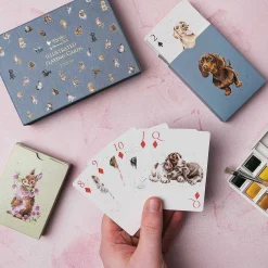 Illustrated Playing Cards Set><noscript><img width=