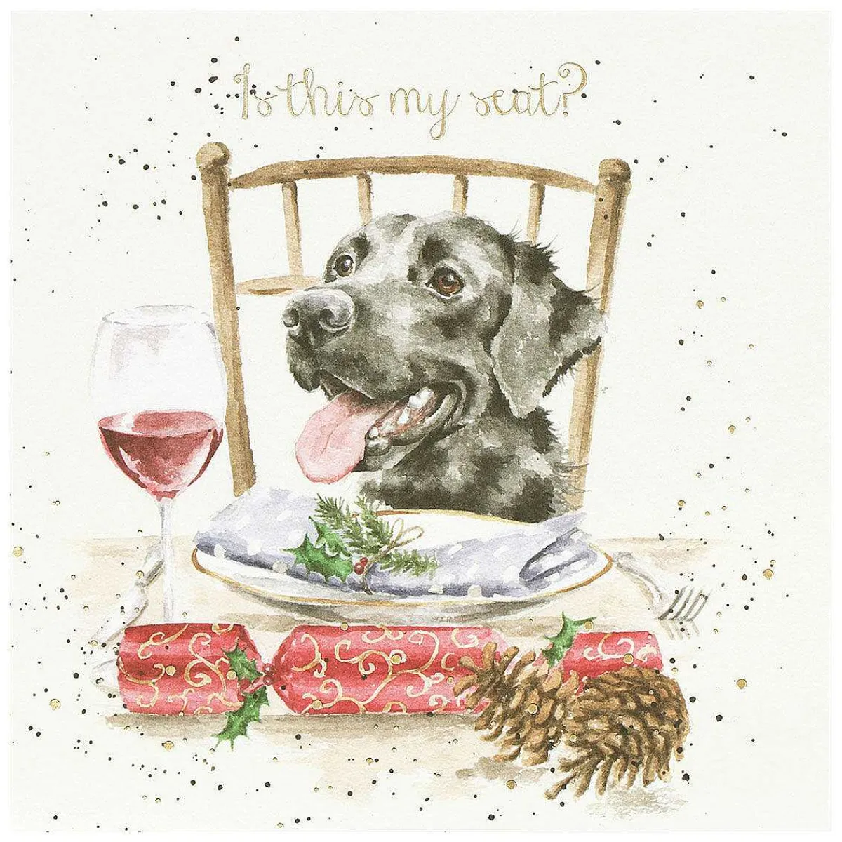 'Is This My Seat?' Christmas Card>Wrendale Outlet