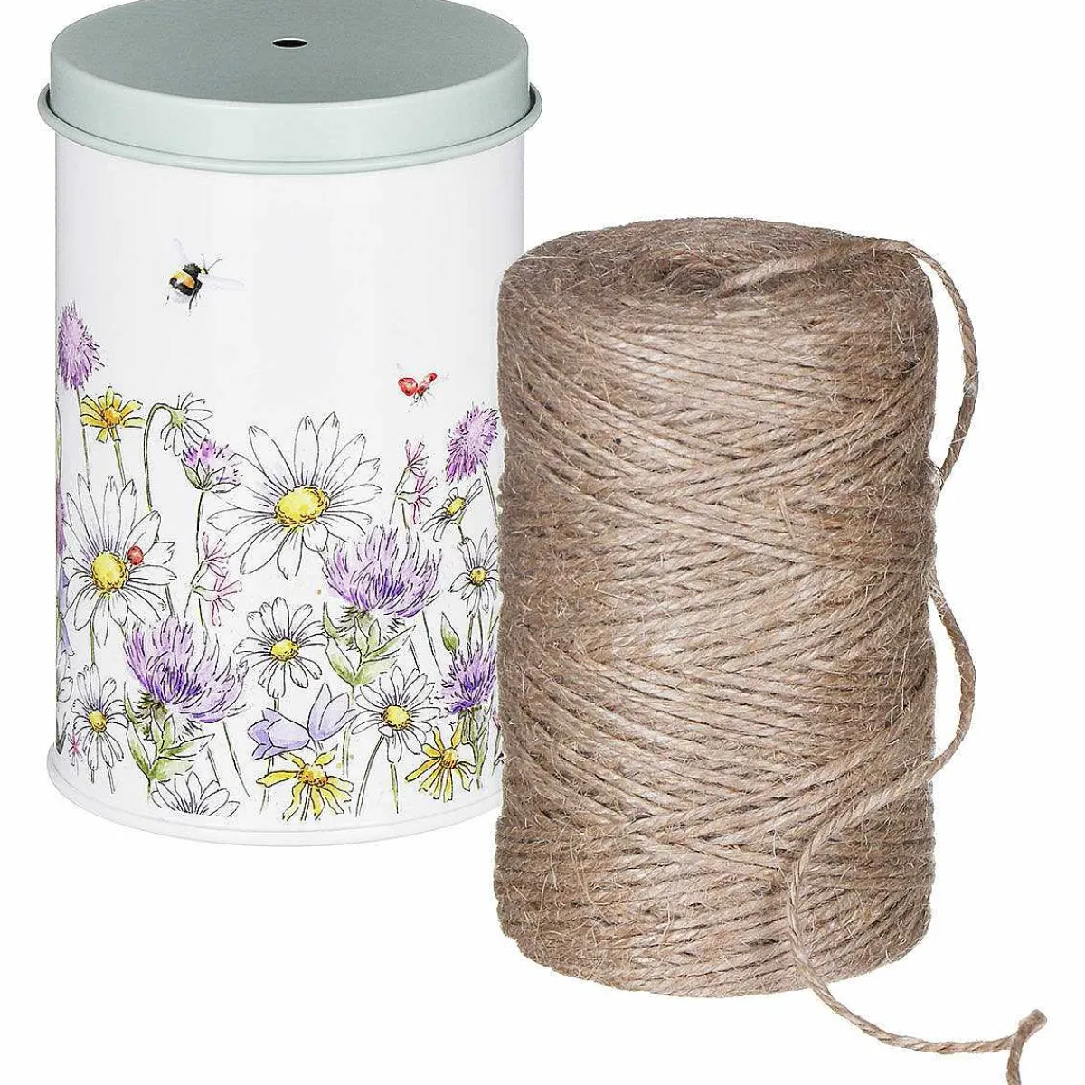 'Just Bee-Cause' Bee Garden String Tin>Wrendale Shop