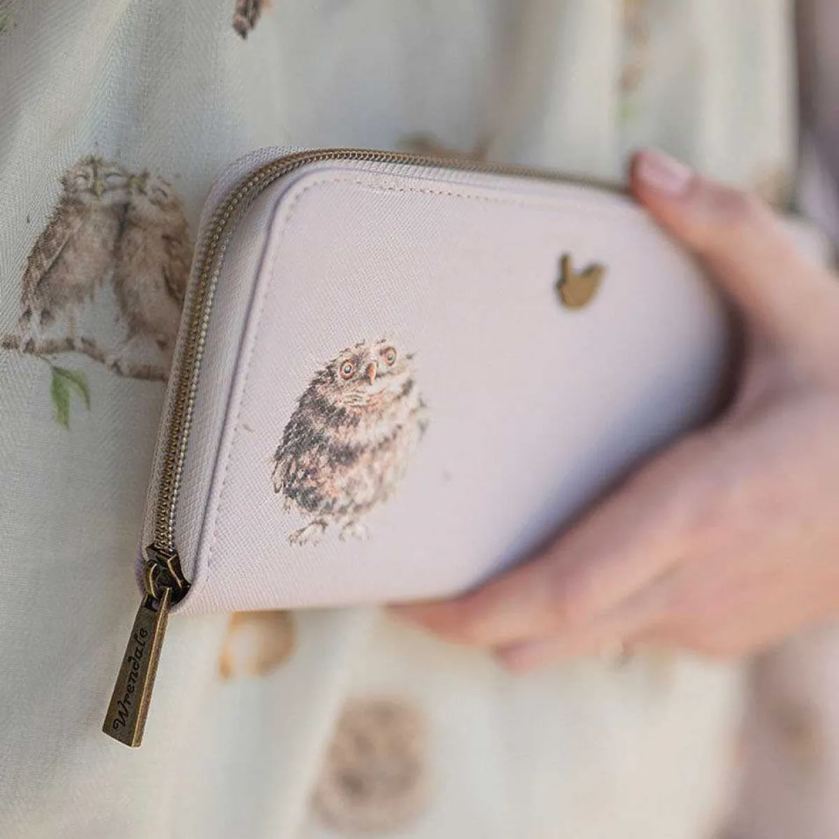 Large 'Woodlanders' Owl Purse>Wrendale Store