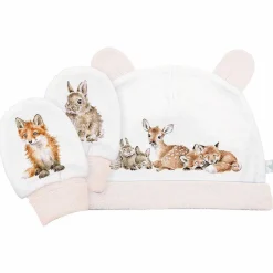 Little Forest Newborn Baby Hat And Mitten Set>Wrendale Hot