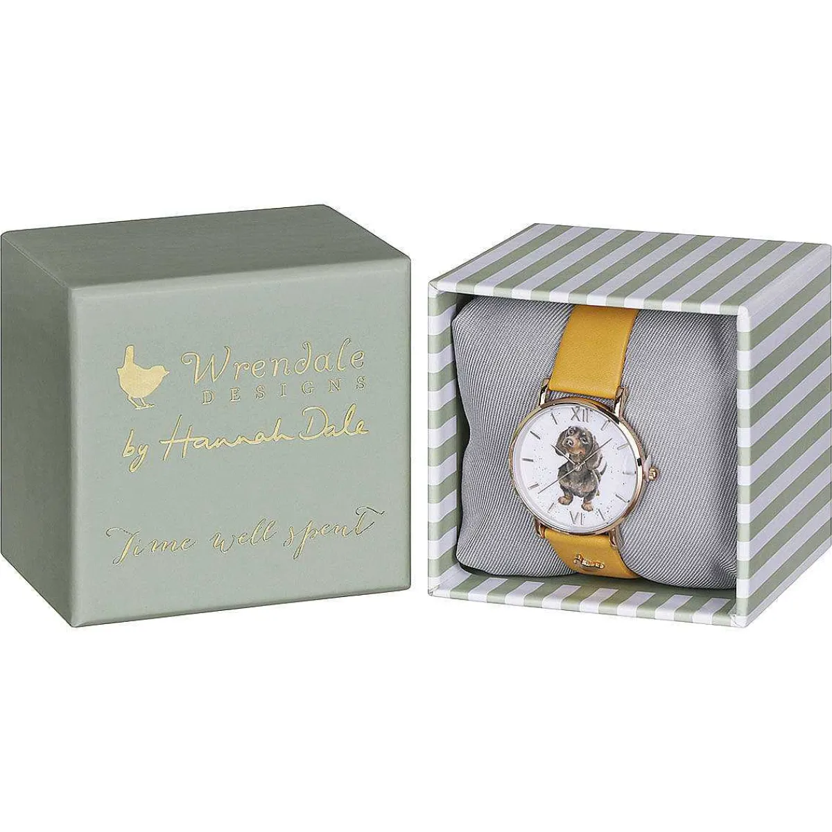 'Little One' Dog Leather Watch>Wrendale Fashion