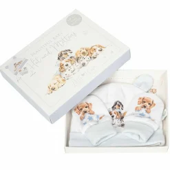 Little Paws Newborn Baby Hat And Mitten Set>Wrendale Best Sale