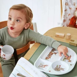 Little Wren Divided Tray & Bowl Two Piece Melamine Set><noscript><img width=