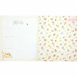 Little Wren 'Hello Baby' Baby Record Book>Wrendale Clearance