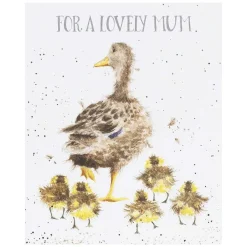 'Lovely Mum' Duck Greetings Card>Wrendale Cheap