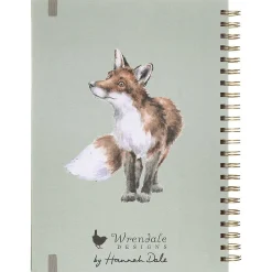 Make My Daisy Fox Spiral Bound A4 Notebook><noscript><img width=