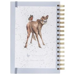 Mooo Cow Spiral Bound A5 Notebook>Wrendale New