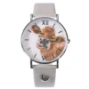 'Moooo' Cow Leather Watch>Wrendale Best