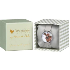 'Moooo' Cow Leather Watch>Wrendale Best