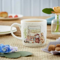 Movie Night Dogs Fine Bone China Mug><noscript><img width=