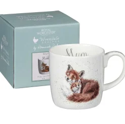 Mum Foxes Boxed Large Fine Bone China Mug><noscript><img width=