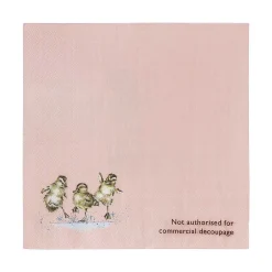 Not A Daisy Goes By Duck Set Of 20 Cocktail Napkins>Wrendale Best