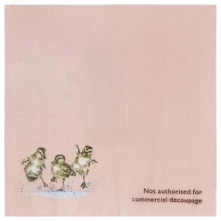 Not A Daisy Goes By Duck Set Of 20 Lunch Napkins>Wrendale Cheap