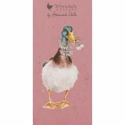 'Not A Daisy Goes By' Duck Magnetic Shopping Pad>Wrendale Discount