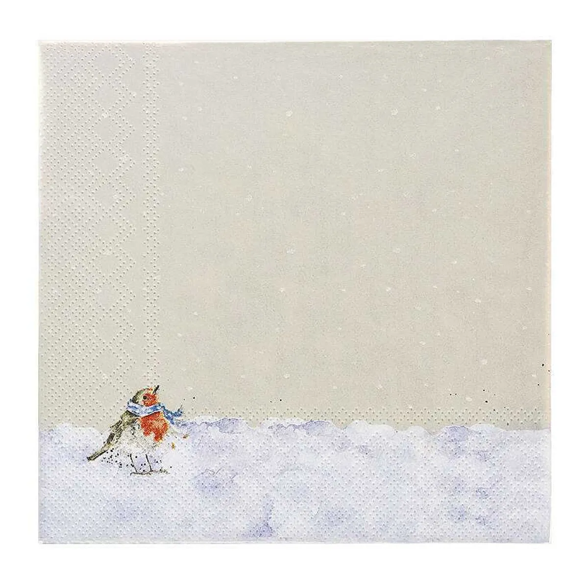 'Oh Christmas Tree' Woodland Animals Set Of 20 Lunch Napkins>Wrendale Best