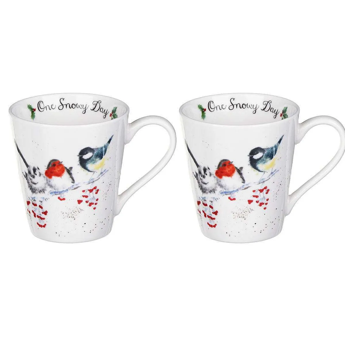 One Snowy Day 3 Piece Christmas Mug And Tray Set>Wrendale Outlet
