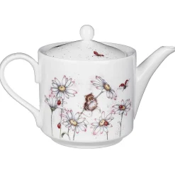 'Oops A Daisy' Mouse Tea Pot>Wrendale Best Sale