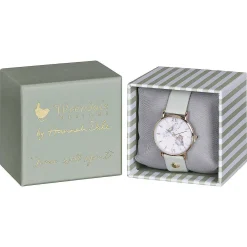 'Oops A Daisy' Mouse Leather Watch>Wrendale Store