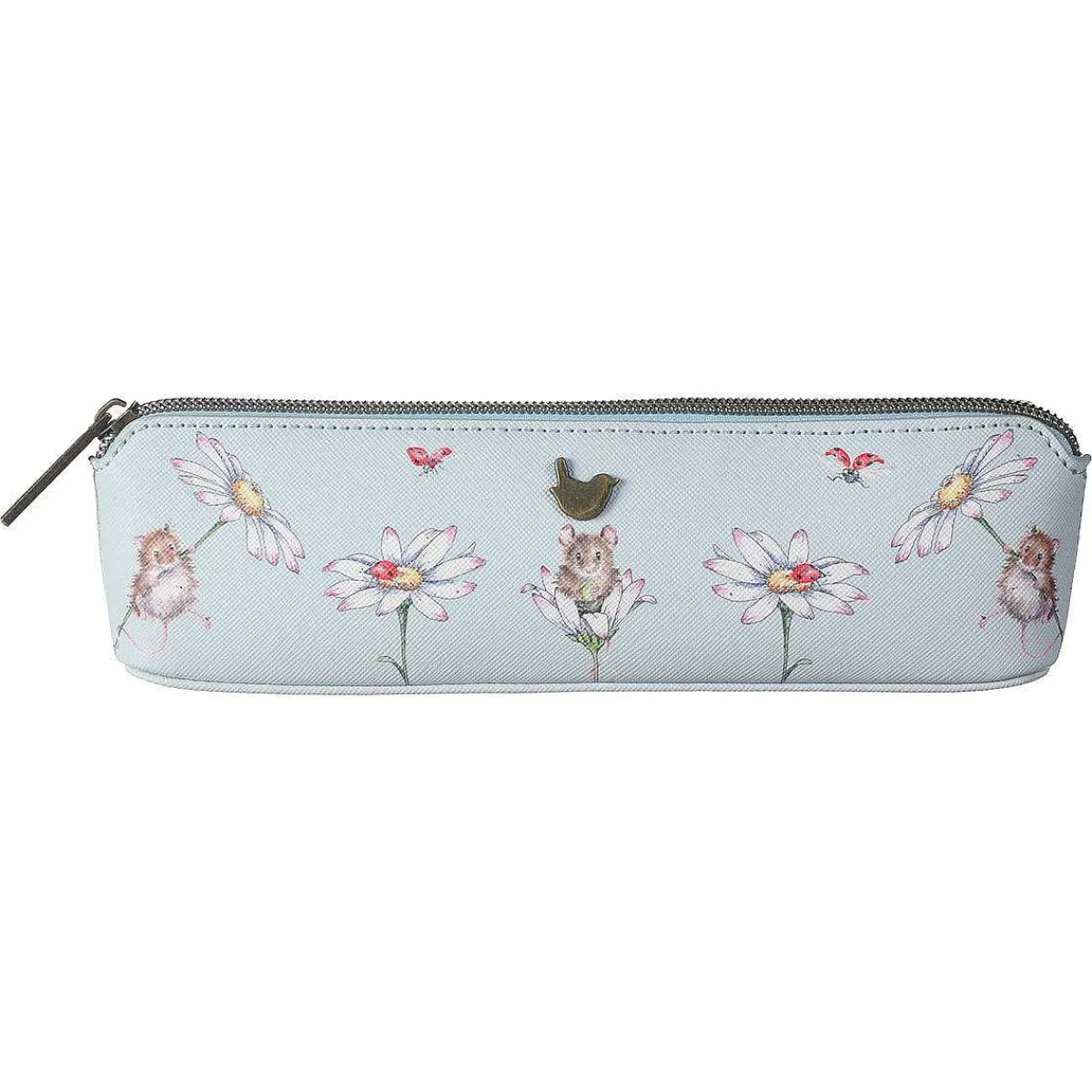 'Oops A Daisy' Mouse Pencil Case/Brush Bag>Wrendale Outlet