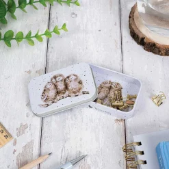 'Owlets' Owl Keepsake Tin>Wrendale Online