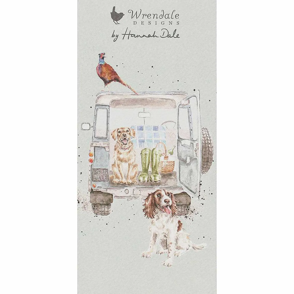 'Paws For A Picnic' Dog Magnetic Shopping Pad>Wrendale Store