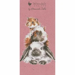 'Piggy In The Middle' Rabbit Magnetic Shopping Pad>Wrendale Best Sale