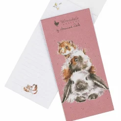 'Piggy In The Middle' Rabbit Magnetic Shopping Pad><noscript><img width=