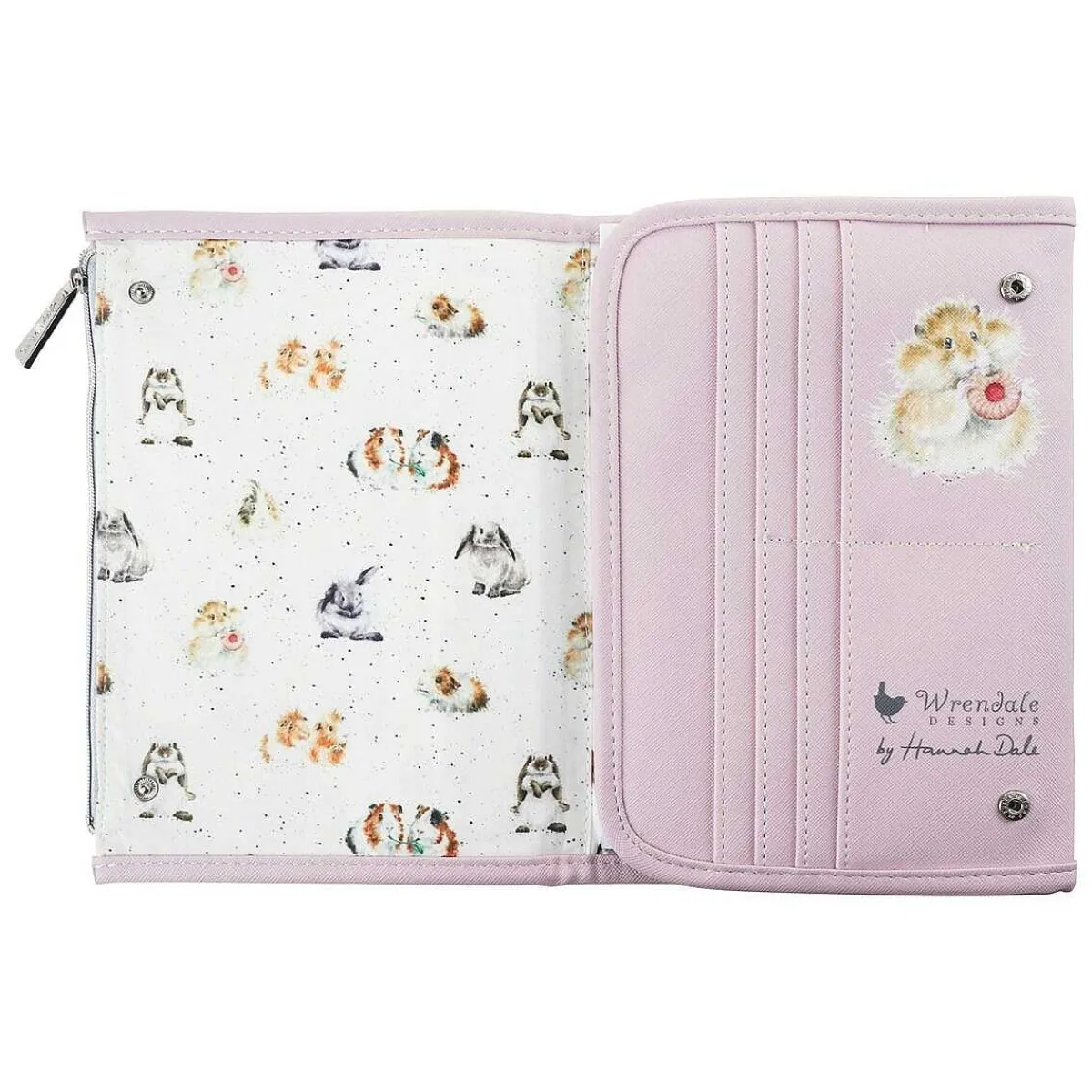 'Piggy In The Middle' Guinea Pig Notebook Wallet>Wrendale Cheap