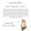 Plush Autumn Fox Character Keyring>Wrendale Discount