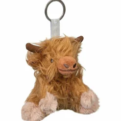 Plush Gordon Highland Cow Character Keyring><noscript><img width=