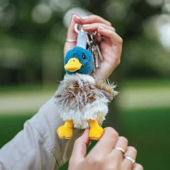 Plush Webster Duck Character Keyring>Wrendale Online