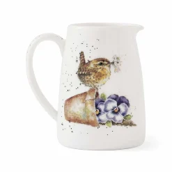 'Pottering About' Wren 8Cm Posy Jug>Wrendale Fashion