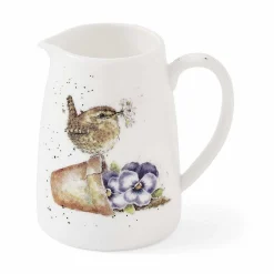 'Pottering About' Wren 8Cm Posy Jug>Wrendale Fashion