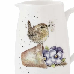 'Pottering About' Wren 8Cm Posy Jug><noscript><img width=