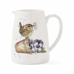 'Pottering About' Wren 8Cm Posy Jug><noscript><img width=