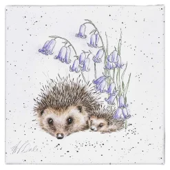 'Prickle My Fancy' Hedgehog Small Canvas><noscript><img width=