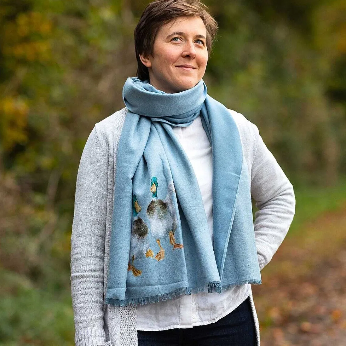 'Quackers' Duck Winter Scarf>Wrendale Outlet